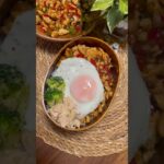 たんぱく質が摂れる【夫の筋トレ応援弁当】【ガパオライス】 #お弁当おかず  #お弁当 #旦那さん弁当 #ダイエット #簡単レシピ