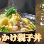 【だしパック1つで簡単！】あっさり！あんかけ親子丼