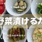 【夏野菜レシピ】漬けるだけで出来る作り置き6品