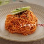 800円のまな板と簡単麺料理レシピの一日。800 yen cutting board and a day of simple noodle dishes.