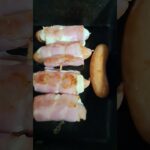ウインナーのチーズベーコン巻き　#ウインナー　#チーズ　#ベーコン　#お弁当のおかず　#レシピ　#ASMR