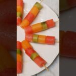 【子供と作る】楽しいフルーツロリポップ Fruit Lollipop #簡単レシピ #簡単スイーツ #recipe #おうちスイーツ
