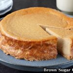 黒糖チーズケーキの作り方｜混ぜて焼くだけ！濃厚でリッチな味わいの絶品チーズケーキ！夏にぴったり冷んやりスイーツ！How to make Brown sugar cheesecake【料理研究家ゆかり】