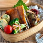 【お弁当作り】なんじゃこりゃ！？茄子とハムのチーズ焼き弁当bento＃972