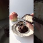 【簡単スイーツ】桃チョコの作り方 #shorts