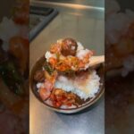 【究極簡単レシピ】ミートボールウィンナー丼