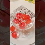 この夏！さくらんぼがキラキラするゼリー#簡単レシピ #簡単スイーツ #おうちスイーツ #レシピ