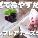 簡単!!さっぱり!!美味い!!スコップレアチーズケーキの作り方とレシピ