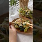 きゅうりとミョウガ中華風あえもの　#簡単レシピ #簡単美味しい #野菜レシピ #お酢 #作り置き #作り置きレシピ #常備菜