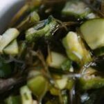 【さっぱり夏料理】オクラと昆布と夏野菜のちょいネバ和え