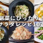 【サラダレシピ10選】栄養たっぷり！副菜におすすめ♪