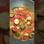 2024.8月21日【料理】鶏むね肉と夏野菜のカレー風煮✨ほぼカレー🤣🍛#カレー #夏野菜レシピ