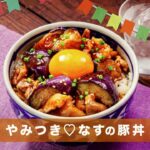 240904 やみつき♡なすの豚丼