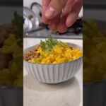 30kg痩せた男が食べている鶏そぼろ丼の作り方を紹介します！#shorts #short