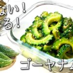 【ゴーヤ レシピ】 混ぜるだけ！苦くない！超簡単！ 痩せる やみつき無限ゴーヤ 苦手な人も絶賛する ゴーヤの苦味を抑える方法 作り置きOK 夏野菜レシピ ゴーヤナムル ゴーヤチップス