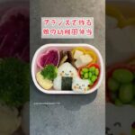 【幼稚園弁当づくり】フランスで作る娘の幼稚園弁当 #shorts #お弁当 #料理 #子育て #レシピ #vlog #paris #bento #japan