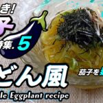 【夏野菜料理】なすをうどん風にアレンジ 作り方を完全解説