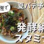 【スタミナ丼】レシピ公開！醤油麹で作る納豆を使った一品