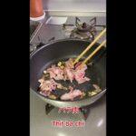 “交流”[家庭料理を教える]バラ肉と野菜炒めのレシピ/ Chia Sẽ Rau Xào Thịt Ba Chỉ Ngon Đơn Giản/ Okada Hanh Channel