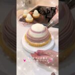 cakedecoration #スイーツ #ケーキ #簡単レシピ #バレンタイン #いちご #歌ってみた