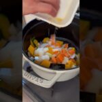 ゴロゴロ野菜のかぼちゃと大豆のスープ #料理 #簡単レシピ #shorts