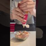 ［サーモンときゅうりのポキ丼］#ポキ丼レシピ#高タンパクレシピ#簡単レシピ#料理#自炊#高校生#時短レシピ#お刺身レシピ#ヘルシーレシピ#ダイエットレシピ#サーモン丼#サーモンレシピ