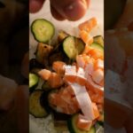 アボカド嫌いのためのサーモンポキ丼#簡単レシピ #レシピ #料理 #サーモン#腸活#料理動画