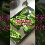 大豆を使ってお肉料理をヘルシーに！プロテインレシピ「ピーマンの肉詰め」#料理 #大豆 #大豆ミート #ピーマンレシピ #ピーマンの肉詰め #レシピ動画 #レシピ詳細は概要欄をチェック