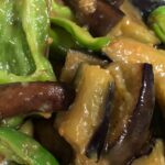 茄子🍆とピーマン🫑の味噌炒め 簡単レシピ お弁当に入れる時はしっかり水分を飛ばしてください