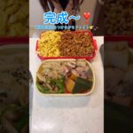 夫に捧ぐ❣️大人のそぼろ丼弁当🐓🖤#お弁当 #お弁当作り #おかず #自炊 #簡単レシピ #作り置き #料理 #中華炒め #ナムル #れんこん #そぼろ #ひき肉 #lunchbox