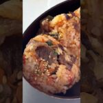 ウマすぎ注意⚠️石焼風ビピンパ弁当❣️ #お弁当 #簡単レシピ #弁当男子 #おにぎり #shorts