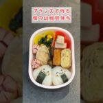 【幼稚園弁当づくり】フランスで作る娘の幼稚園弁当　#shorts #お弁当 #料理 #子育て #レシピ #vlog #paris #bento #japan