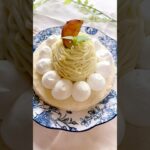 さつまいもモンブランミルクレープ#さつまいもスイーツ #さつまいもレシピ #ミルクレープ #モンブラン  #スイーツ作り #料理動画 #sweets #cooking #shorts