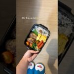 彼氏にハンバーグ弁当作りました🎶 #お弁当 #お弁当おかず #ズボラ弁当 #同棲カップル #簡単レシピ #自炊