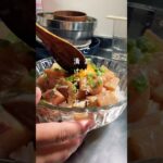 ごまドレッシングで作る海鮮丼漬け丼【時短レシピ】　#料理 #時短レシピ #飯テロ #おうちごはん