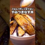 味はめんつゆだけで簡単に決まる！「なすだけ丼」#たんぽぽ #川村エミコ が作るなすだけ丼は⬆️をクリック#なす #なすレシピ #丼 #丼レシピ #料理動画  #晩ごはん #レシピ動画 #簡単レシピ