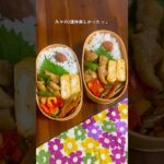 【鶏肉とピーマンの甘辛炒め弁当】2人分のお弁当作り#料理作り #料理動画 #同棲ご飯 #手作りご飯 #簡単レシピ #cooking #自炊 #お弁当記録#お弁当作り