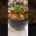 30kg痩せた男の柔らか！柚子胡椒醤油丼の作り方を紹介します！#shorts #short