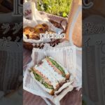 【picnic】サラダチキンと野菜の具だくさんサンドイッチレシピ/おしゃれピクニック/秋
