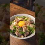 味付けは焼肉のたれのみ!豚ロース焼肉丼 #簡単レシピ #焼肉 #丼