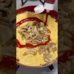 30kg痩せた男が食べている舞茸エッグ丼の作り方を紹介します！#shorts #short