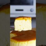 材料3つ！プリンチーズケーキ作り方！#food