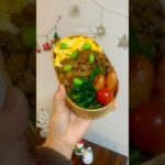 【そぼろ弁当】彼に作るお弁当#同棲ご飯 #料理作り #料理動画 #手作りご飯 #cooking #簡単レシピ #お料理動画 #自炊 #お弁当記録#そぼろ弁当#二色丼
