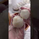 雪だるまノおにぎり弁当　残り物キンピラ肉巻き #お弁当作り #obento #お弁当記録 #料理 #簡単レシピ #japanesefood #雪だるま#おにぎり#onigiri#キャラ弁