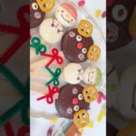 市販のお菓子で可愛いすぎるクリスマススイーツを簡単レシピで作ってみました #shorts #お菓子作り