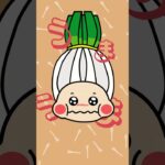 王シリーズ：葱王のお好み焼き #shorts #料理 #葱 #簡単レシピ #野菜のマルシェ #葱王 #王シリーズ #葱男くん #ねぎお