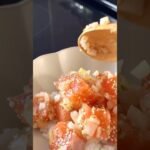 【サーモンポキ丼】#shorts #food #recipe #diet #ダイエット#ダイエットレシピ #ヘルシー #ヘルシーレシピ #料理 #簡単レシピ #コストコ #サーモン #サーモンポキ