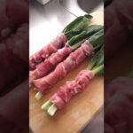 小松菜をおいしくメイン料理に仕上げる方法。超絶簡単です♪味付けなんでも👍　#小松菜 #小松菜レシピ #おかず #肉巻き