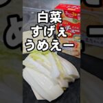 寒い時絶対やれ！白菜とろける簡単クリームシチュー煮うどん作り方 あったかメニュー レシピ