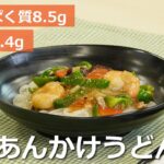 【たんぱく質調整レシピ】 目安時間30分！ 中華あんかけうどんの作り方